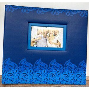Recollections Scrapbook Album Picture Frame Insert Blue 10 Pages Acid Free